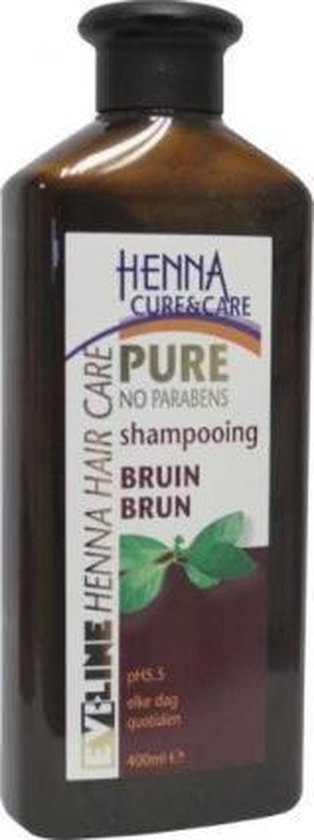 Evi-Line Henna Cure & Care Shampoo Bruin