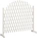 Merkloos / Sans marque Relaxdays Planten klimrek - hout - uitschuifbaar - 37 - 200 cm - trellis - wit