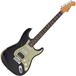 Fender Custom Shop Custom Deluxe HB S-1 Strat Relic with Closet Classic Hardware 3A RW Black