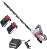 ikra GmbH IKRA accu-heggenschaar IAHS 20-1 met 2 accu’s van 20 V (2,0 & 2,5 Ah) & snellader, snijlengte 54 cm