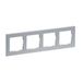 LEGRAND SEANO+ 4-voudig frame titanium gelakt 765684