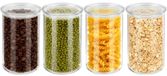 Boîtes de conservation en verre 1000 ml, compatibles micro-ondes et lave-vaisselle