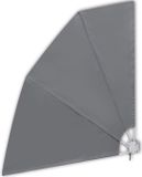 vidaXL Pare-soleil de balcon pliable 210x210 cm gris