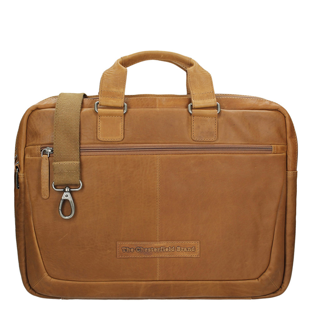 The Chesterfield Brand Samual Business Bag cognac Bruin