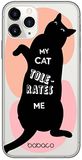 ERT GROUP mobiel telefoonhoesje voor Iphone 11 PRO origineel en officieel erkend Babaco patroon Cats 003 optimaal aangepast aan de vorm van de mobiele telefoon, gedeeltelijk bedrukt