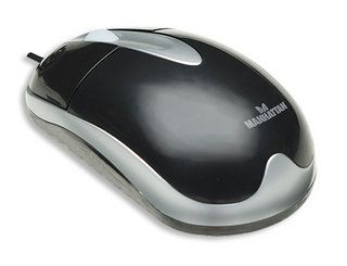 MANHATTAN 177009 PS/2 Mouse - 1000 DPI - 140cm Cable