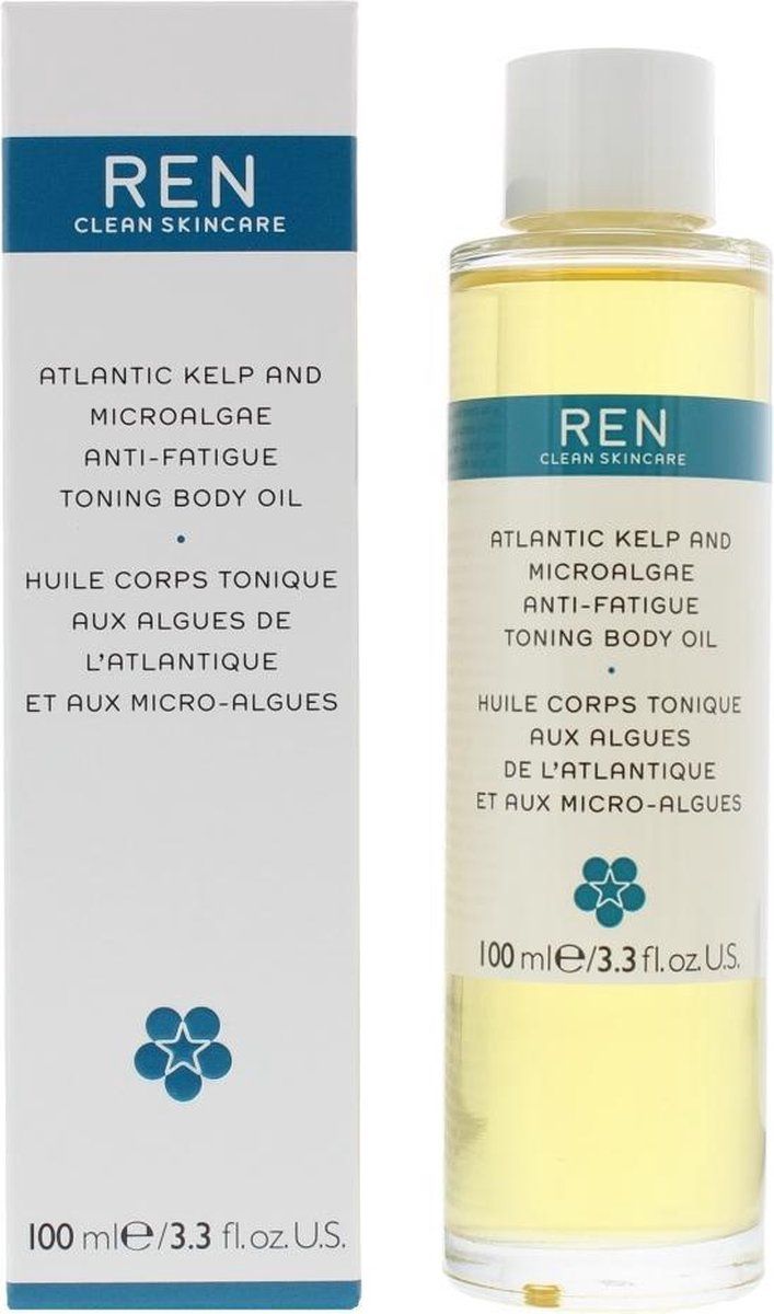 REN Atlantic Kalp And Magnesium Anti-Fatigue Toning Body Oil 100 ml