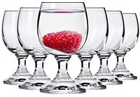 Alcohol Cage ® Set van 6 glazen 40 ml en 4cl voor Tequila Likeur Tinctuur Rum Pot Slivovitz Rakija Grappa Jenever Calvados Armagnac Archi Gin Burbon Whisky Shots Vodka met pootjes Vaatwasser veilig