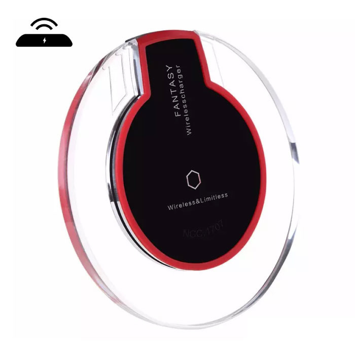 Stuff Certified Qi Fantasy Universele Draadloze Oplader Wireless Charging Pad Zwart