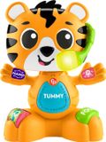 Fisher-Price Sync Squad Tiger lichaamsdelen speelgoed voor baby's en peuters met geluiden en lichten, vanaf 9 maanden, Franse versie, HYL00