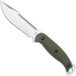 Kizer Ursa Major 1082A2, Satin AEB-L, Olive Green G10, vaststaand mes, Maksim Epifantsev design