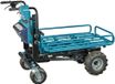 Makita DCU604Z Accu Kiepkruiwagen met Rek 2x18V Basic Body