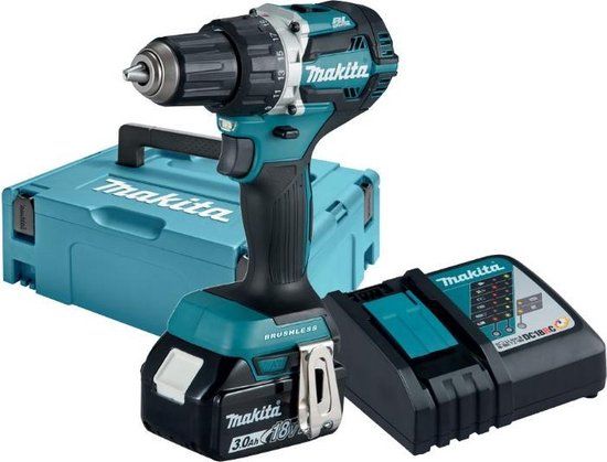 Makita DDF484RF1J 18V Boor-/schroefmachine