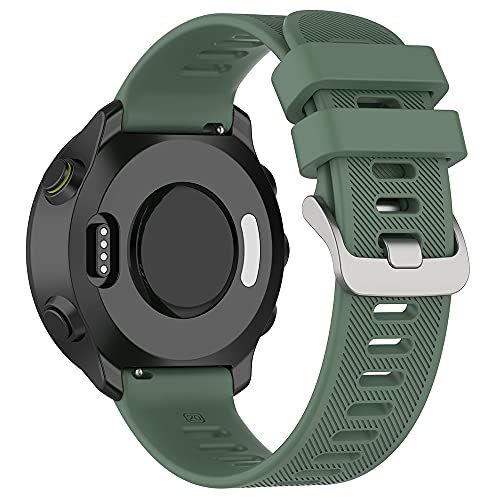 ACTECH Compatibel met Garmin Forerunner 55 / 158 armband - Celeste Y Blanco