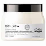 L'Oréal Professionnel Metal Detox Masker - 500ml - Serie Expert - Beschermt tegen haarbreuk en kleurverandering