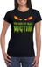 Bellatio Decorations Shoppartners Bv Halloween monster t-shirt zwart dames met enge ogen - You are my next victim XL