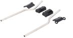 SW-MOTECH Blaze H Honda CB 500 F/CB 500 F ABS 13-16/CB 650 F/CB 650 F ABS 14-18 HTA.01.740.85000/B Afstandsbus Voor Zijkoffer Zilver