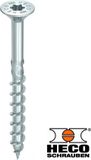Heco Topix-Plus Schroeven - Hecodrive platverzonken kop - 6x 120mm - Deeldraad (100 stuks)