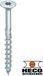 Heco Topix-Plus Schroeven - Hecodrive platverzonken kop - 6x 120mm - Deeldraad (100 stuks)