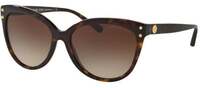 Michael Kors Michael Kors zonnebril 0MK2045 met tortoise print bruin