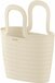 Guzzini Ecobag - Herbruikbare tas - Klei/creme - 17 l