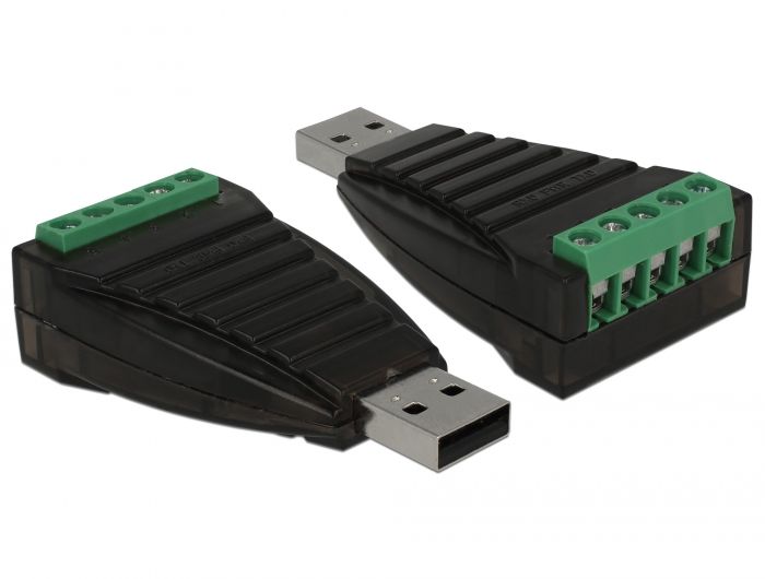 DeLOCK 87738 Netwerk media converter - Zwart