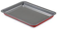 Guardini Rossana 2.0 bakplaat, rechthoekig, 26 x 37 cm, staal met antiaanbaklaag, kleur rood/grijs