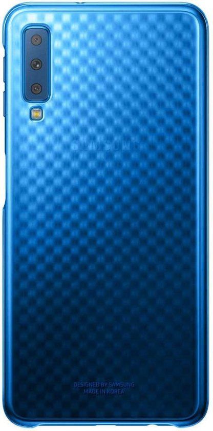 Samsung Gradation Cover - Samsung Galaxy A7 (2018) - Blauw