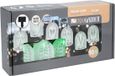 Pro Garden Feestverlichting lichtsnoer - groen - 10 LED - warm wit - 270 cm - tuin feestlampjes