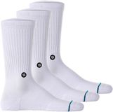 Stance unisex casual 3P sokken icon wit