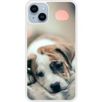 Chiot rêveur Bedrukt siliconen hoesje compatibel met iPhone 14 Plus