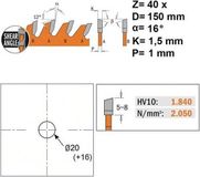 CMT Universeel zaagblad - 1 Stuk(s)