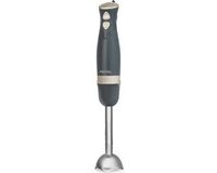 Petra Staafmixer – RVS – Elektrische Staafmixer – 2 snelheden – Afneembaar – Compact – 600W – Grijs & Goud