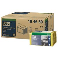 Tork 194650 Reinigingsdoeken geel 1-laags (8 pakken) - geschikt voor W8-dispenser
