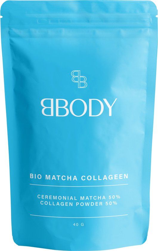BBody - Hydrolyzed Collageen - Bio Matcha Collageen - 40 gram
