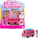 Barbie Mini BarbieLand - Camper met Barbiepop