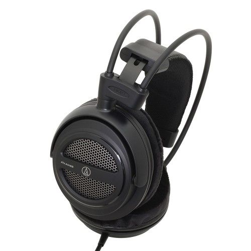 Audio-Technica ATH-AVA400 Headphones - Black - Wired - Over-Ear