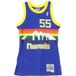 Mitchell & Ness NBA Swingman Jersey Hardwood Classics 55 Dikembe Mutombo 1991-92 Denver Nuggets Road Original Team Colors Homme Débardeur de Basketball