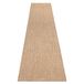 SION Tapis aspect sisal, tissage plat, durable et facile d'entretien, pour intérieur et extérieur, salon, chambre, balcon, terrasse - naturel 80 x 250 cm