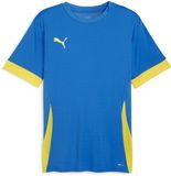 Puma TeamGoal maillot de match 705747 Electric Blue Lemonade-Faster Yellow 3XL