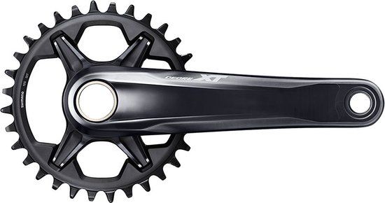 Shimano Deore XT FC-M8120 Crankset - 175mm - Black