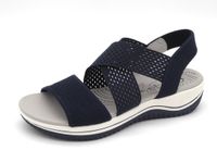 Jana Dames Sandaal - 28768-805 Blauw - Wijdte H - Maat 38