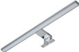 Kwazar ANITA Lampe murale 50cm Argent 10W LED IP44 4000K Blanc neutre