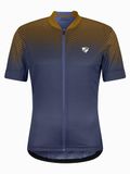 Ziener NELETE Fietsshirt voor heren, mountainbike, racefiets, ademend, sneldrogend, elastisch, korte mouwen, halve marineblauw, 48