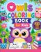 OWLS COLORING BOOK FOR KIDS