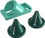 GENIUS Nicer Julietti SMART 3-piece preparateur de légumes et de fruits, vert foncé