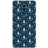 1001 coques Huawei Sneeuwman siliconen hoesje compatibel met Mate 10 Pro