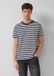 s.Oliver T-shirt navy gestreept katoen XL