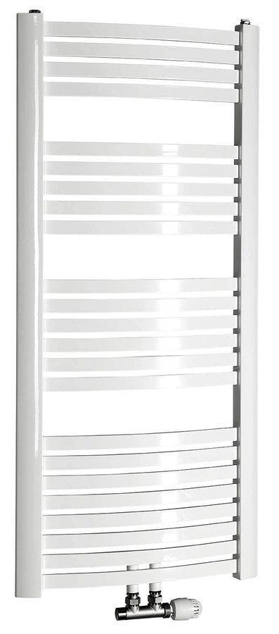 Aqualine STING badkamerradiator, 550x1237 mm, 589 W, wit