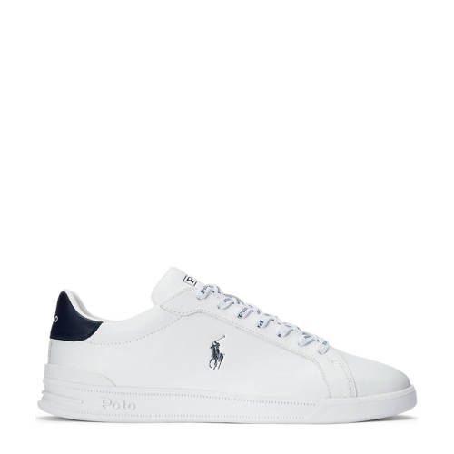 POLO Ralph Lauren Heritage Court Sneakers - Wit/Donkerblauw